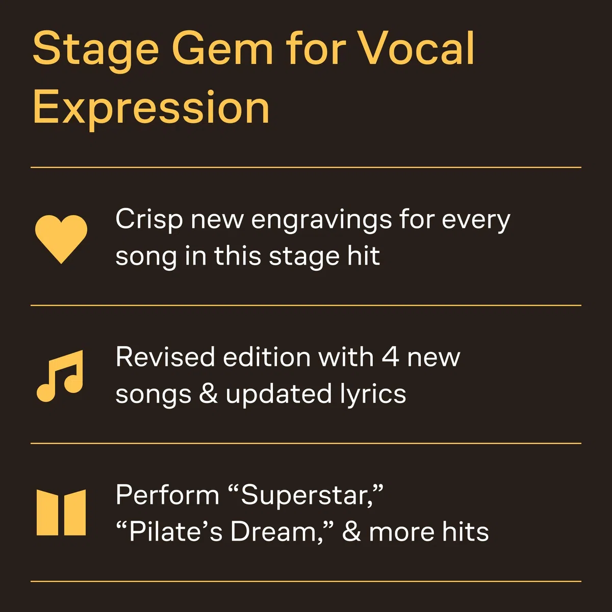 Jesus Christ Superstar Vocal Selections: A Rock Opera
