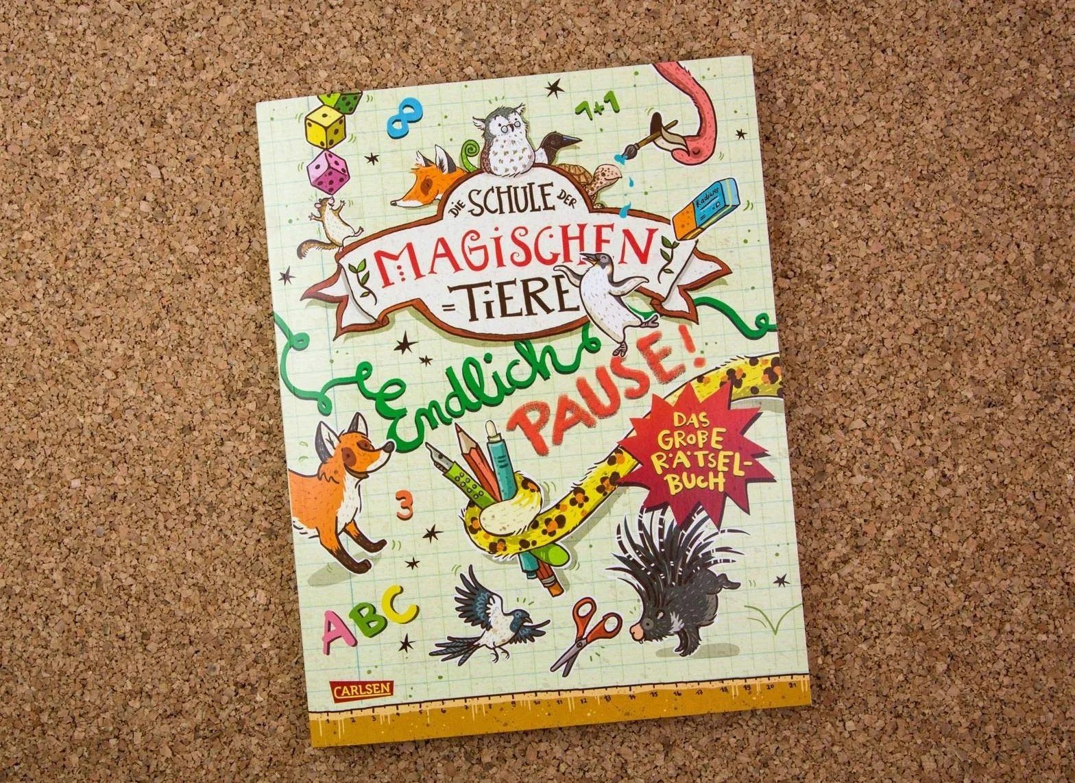 Die Schule der magischen Tiere: Endlich Pause! Das große Rätselbuch: Für Fans ab 8 Jahren mit Kreuzworträtseln, Labyrinthen, Sudokus, Geheimschriften, Quizfragen und Spielideen