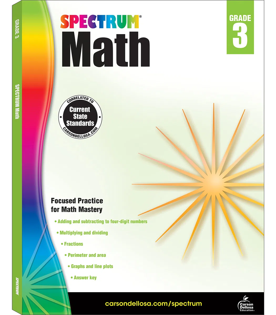 Spectrum Math, Grade 3