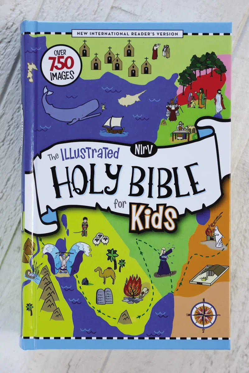 The Illustrated NLRV Holy Bible for Kids: New International Reader's Version