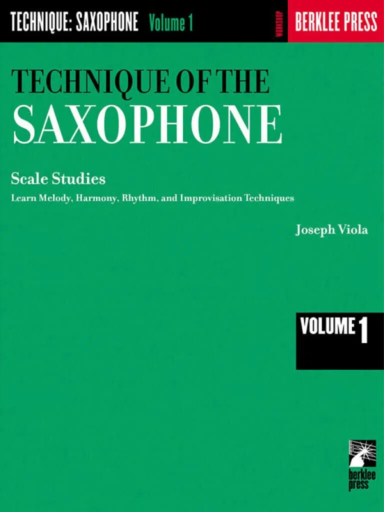 Technique of the Saxophone - Volume 1: Scale Studies [Lingua inglese]