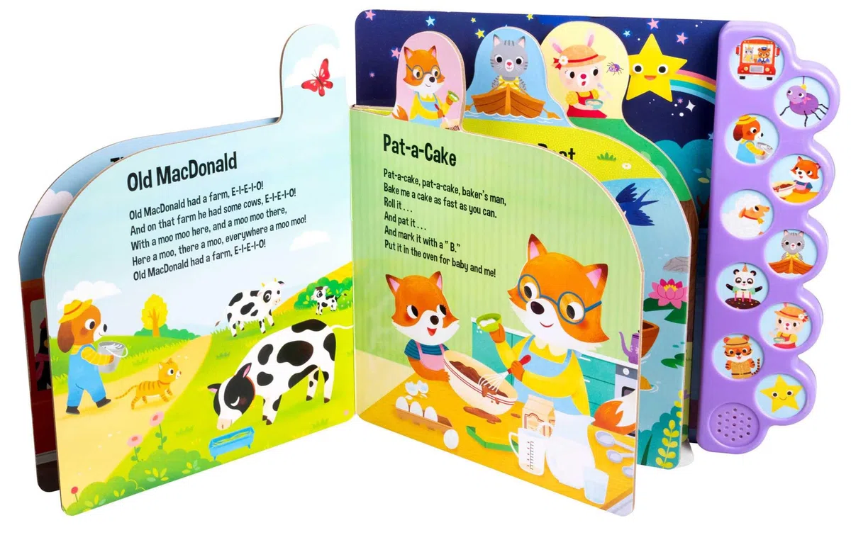 10-Button Sounds: Sing-Along Nursery Rhymes