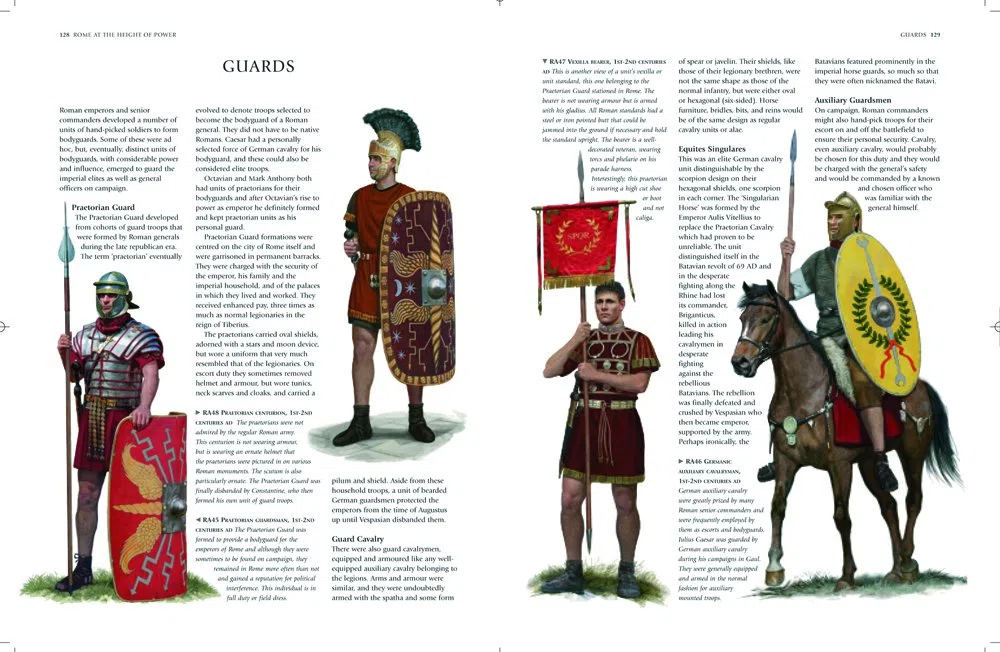 An Illustrated Encyclopedia of the Uniforms of the Roman World: A Detailed Study of the Armies of Rome and Their Enemies, Including the Etruscans, ... ... Gauls, Huns, Sassaids, Persians and Turks