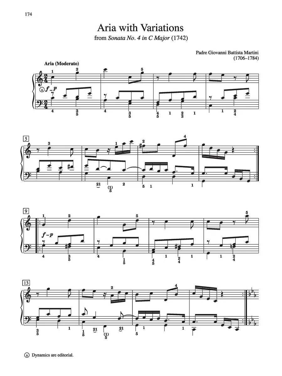 Anthology of Baroque Keyboard Music: Late Intermediate to Early Advanced Works by 42 Composers