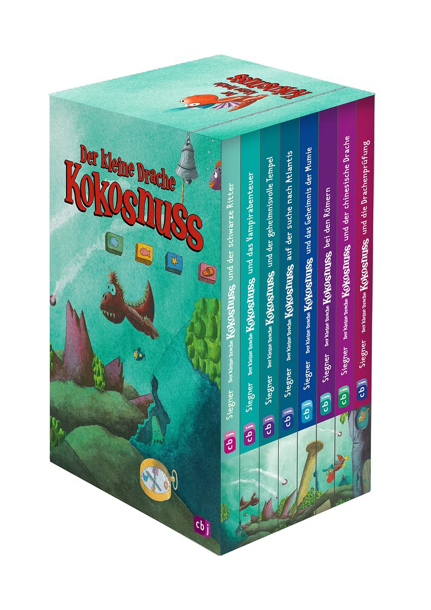 Der kleine Drache Kokosnuss - Jubiläums-Schuber: 8 Bände im Schuber
