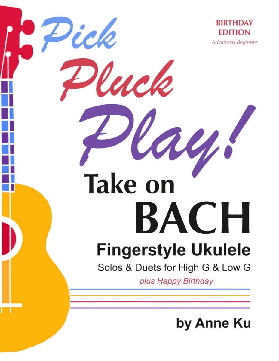Take on Bach: Fingerstyle Ukulele Solos & Duets for High G & Low G
