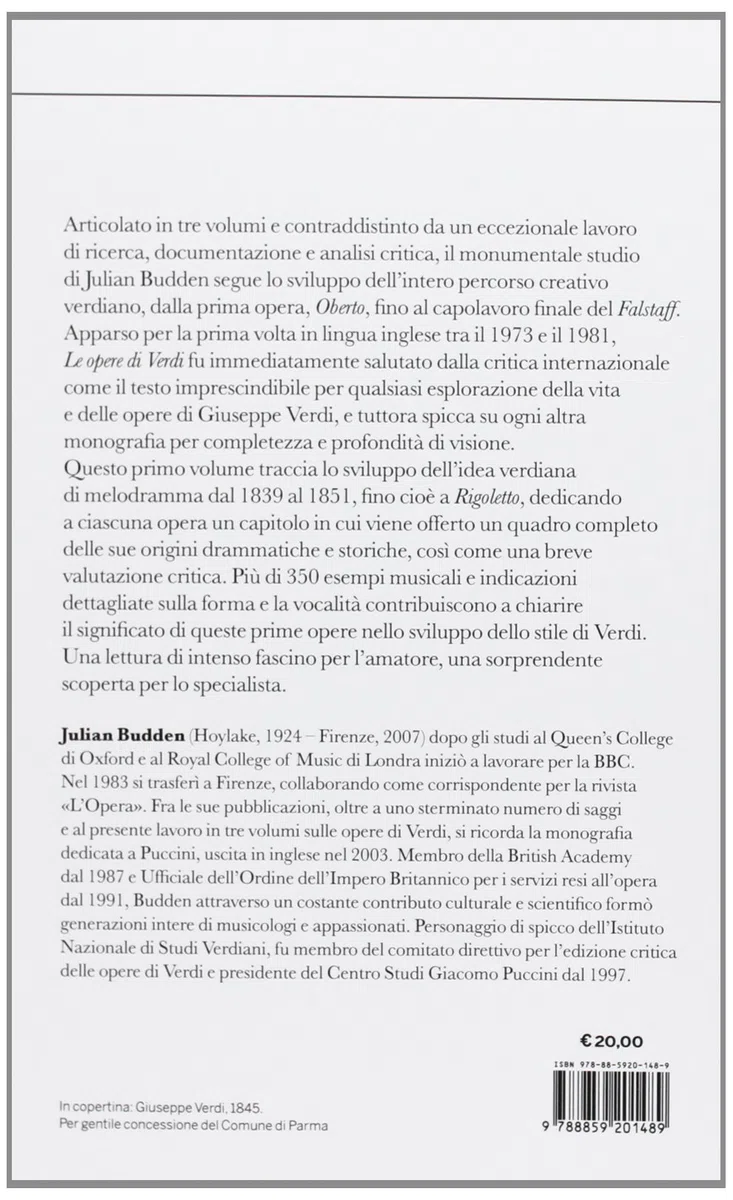 Le opere di Verdi. Da Oberto a Rigoletto (Vol. 1)