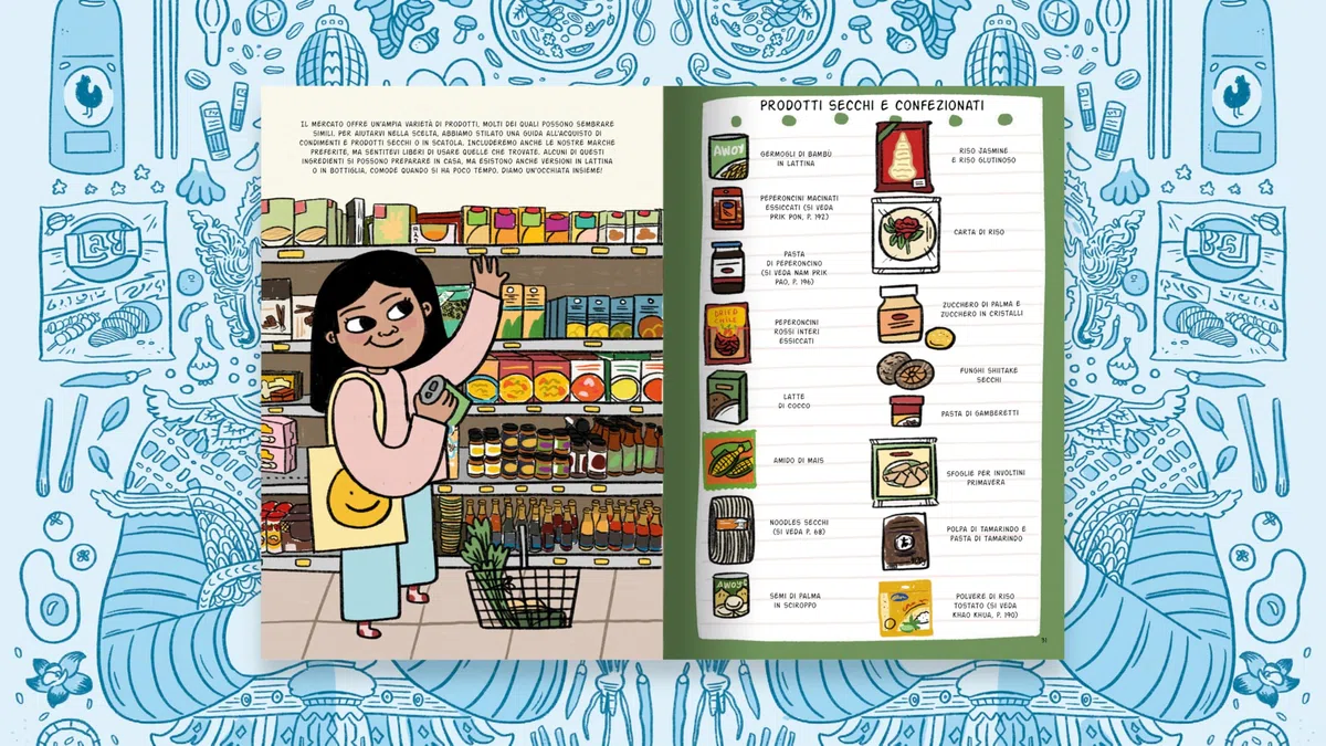 Thai. Un libro di cucina a fumetti
