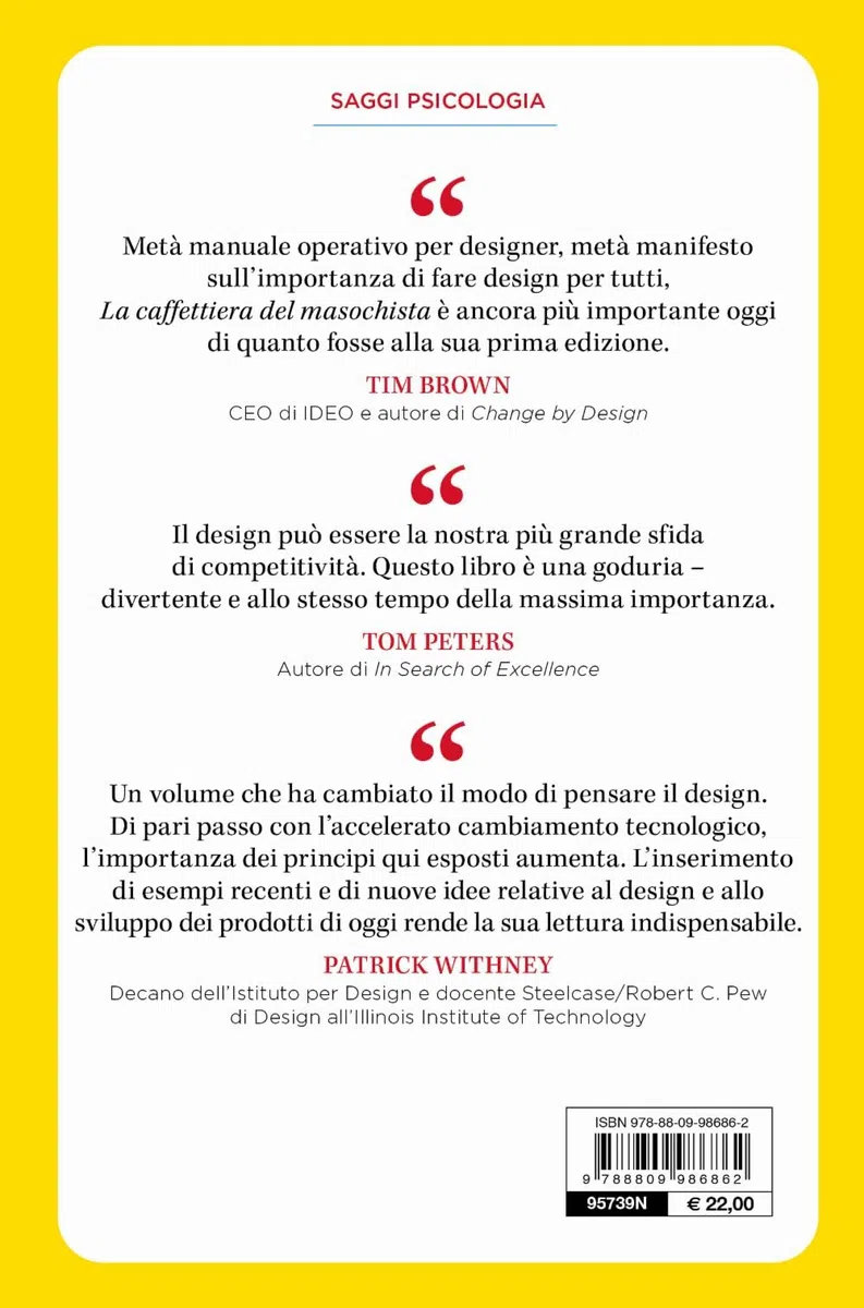 La caffettiera del masochista. Il design degli oggetti quotidiani