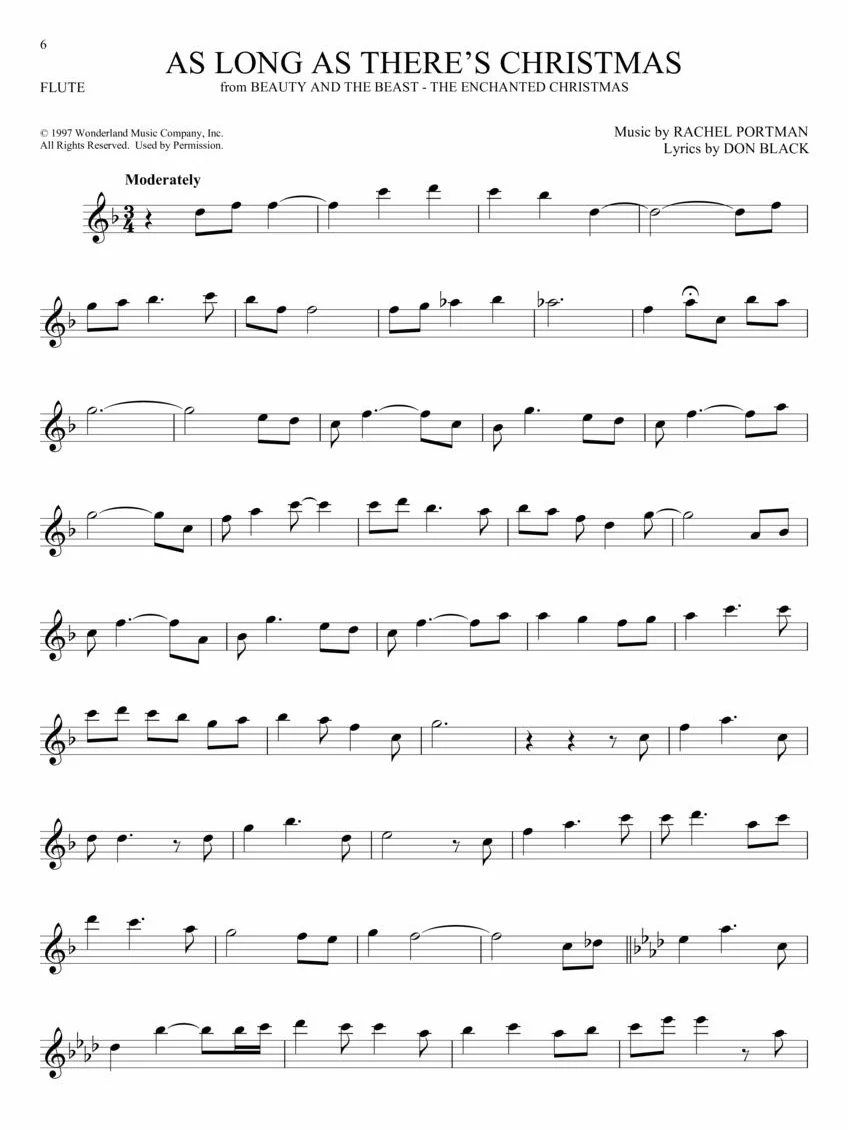 101 Christmas Songs for Flute