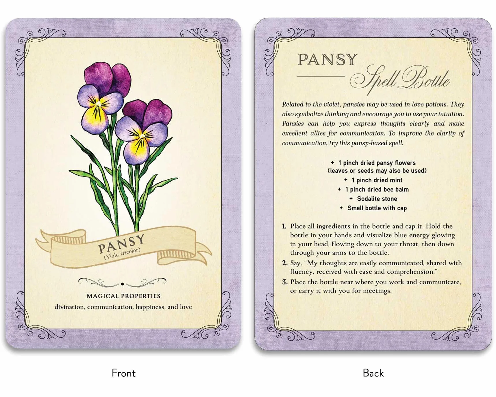 The Green Witch's Deck of Magical Herbalism : 50 of the Most Magical Plants, Herbs, and Flowers to Empower Your Craft