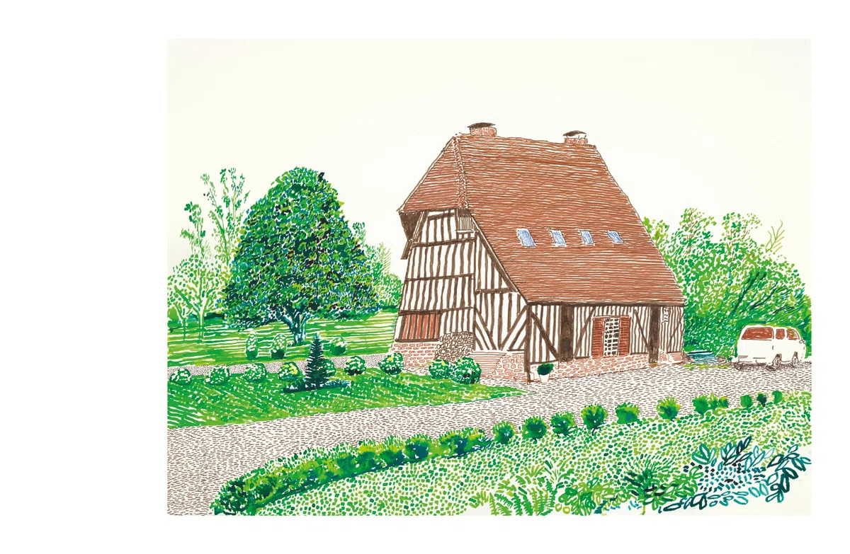 David Hockney. L'arrivo della primavera, Normandia. Ediz. a colori