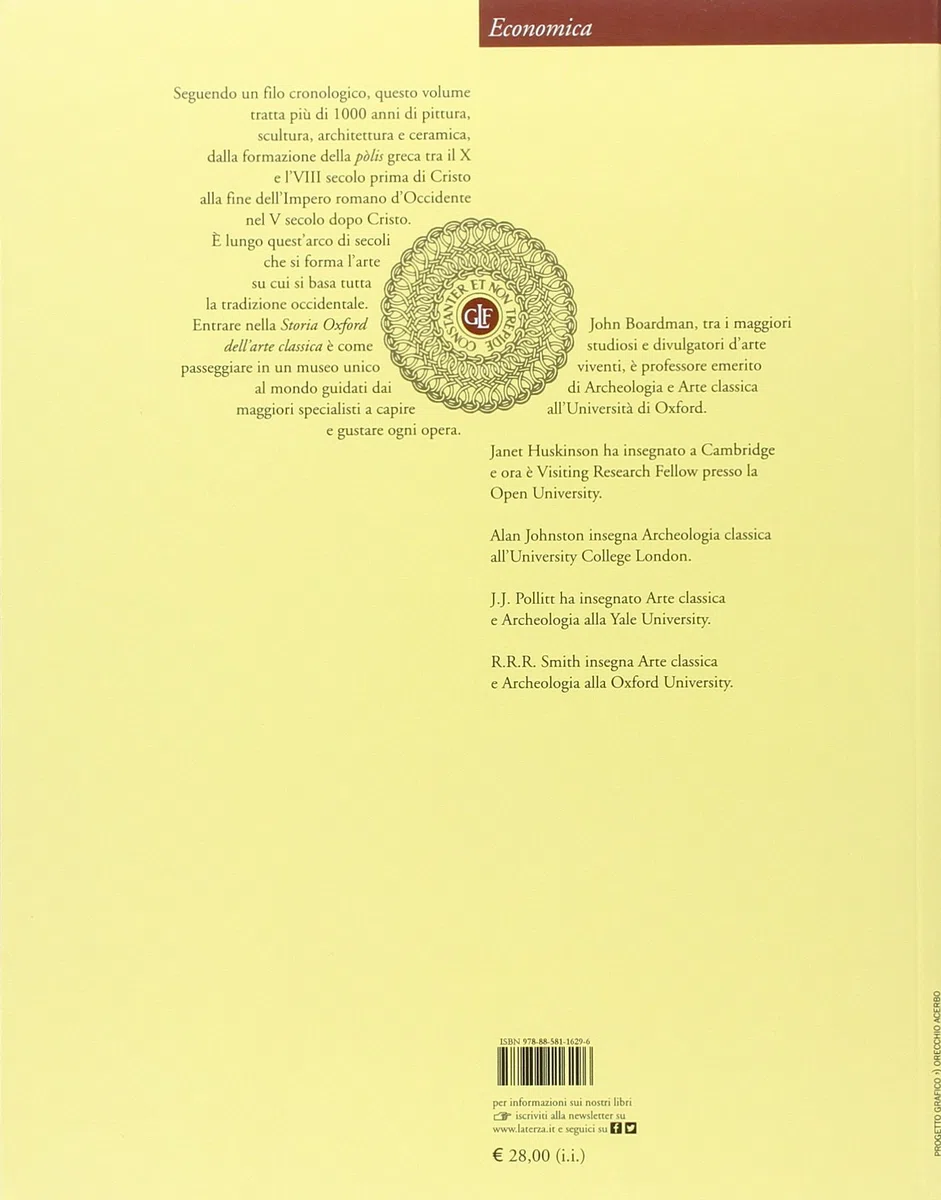 Storia Oxford dell'arte classica. Ediz. illustrata