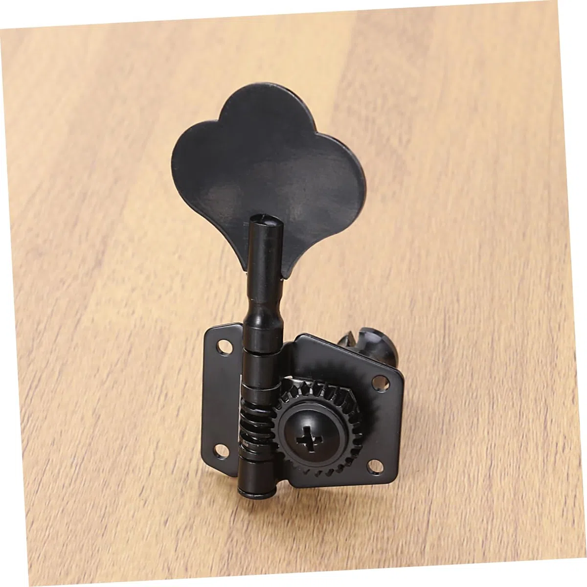 Piroli per Basso Elettrico 4 Pezzi Meccaniche Aperte Nero Accessori per Chitarra e Basso Accordatori per Strumenti Musicali