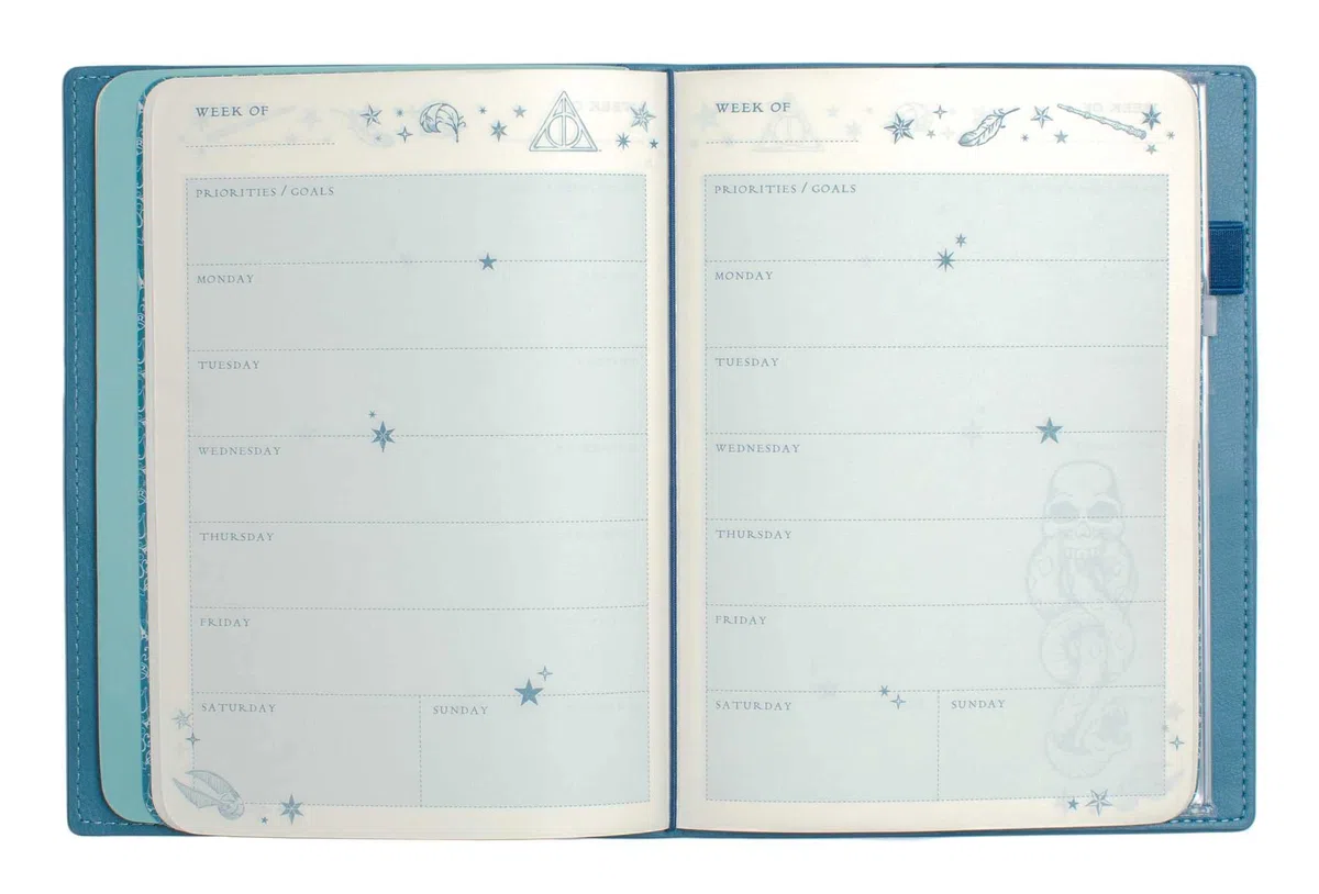 Harry Potter: Expecto Patronum Traveler's Notebook Set: (Refillable Notebook)