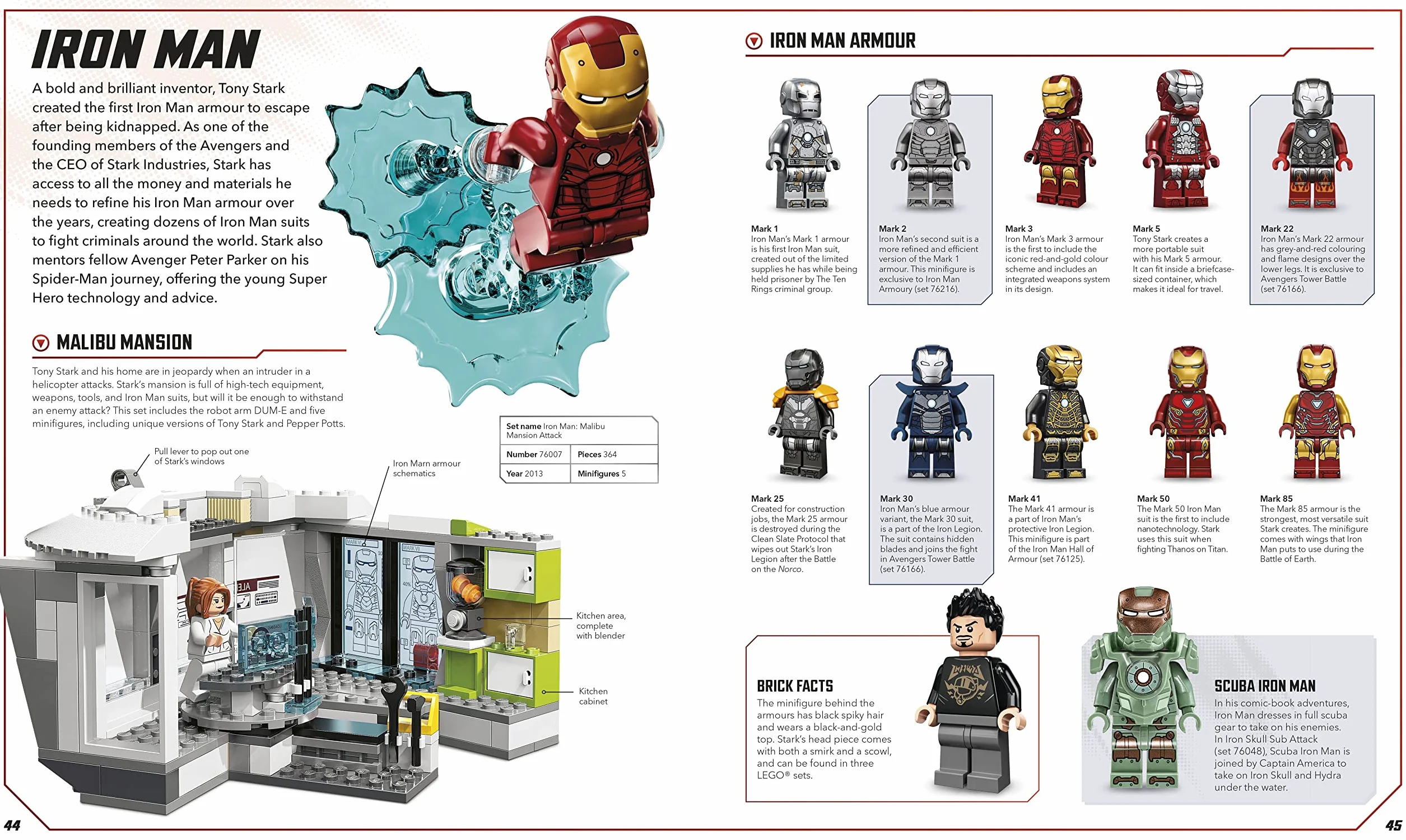 LEGO Marvel Visual Dictionary : With Exclusive LEGO Iron Man Minifigure