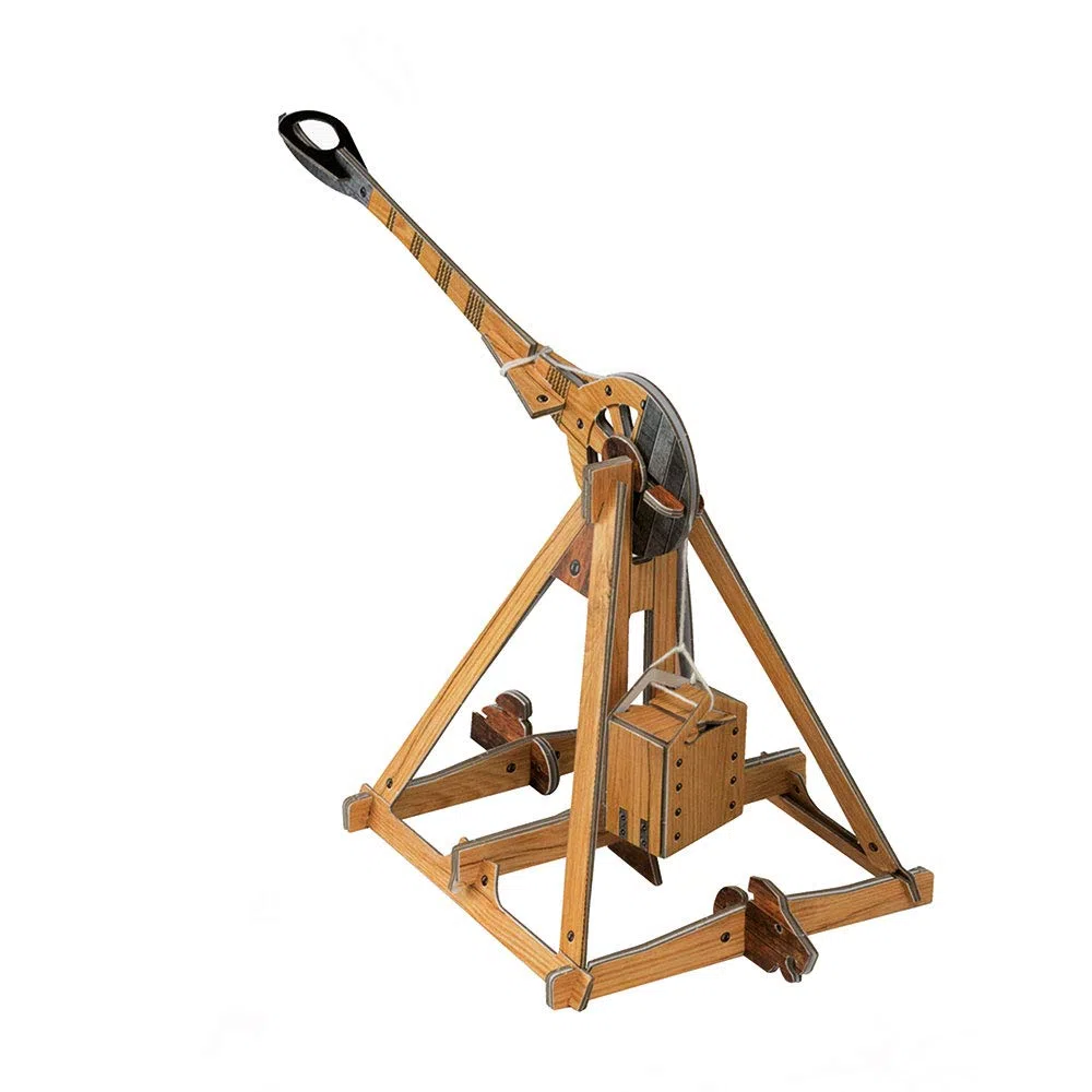 Le macchine di Leonardo da Vinci. La catapulta e la balestra. Scienziati e inventori. Con 2 gadget