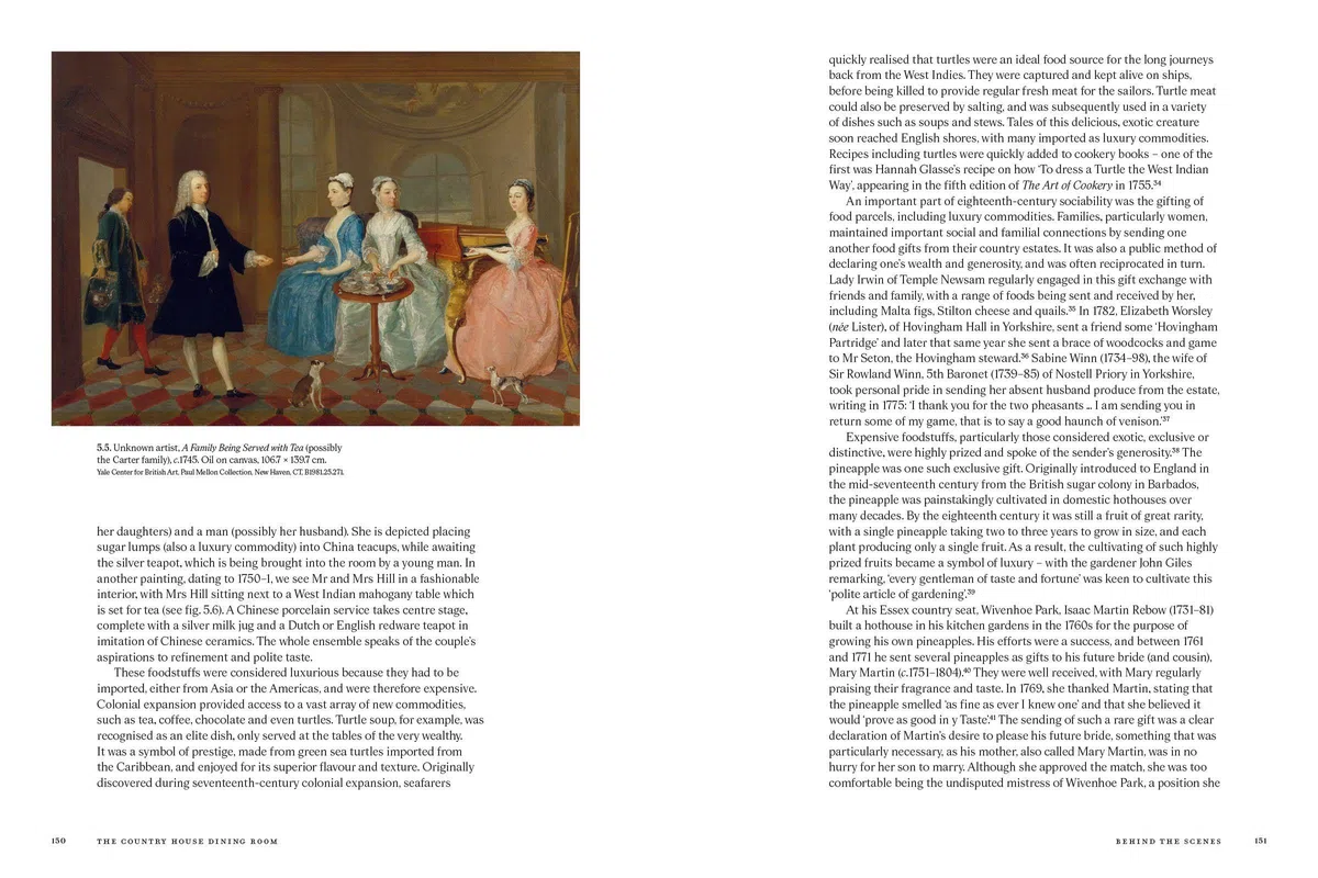 The Country House Dining Room: A History of Georgian Feasting