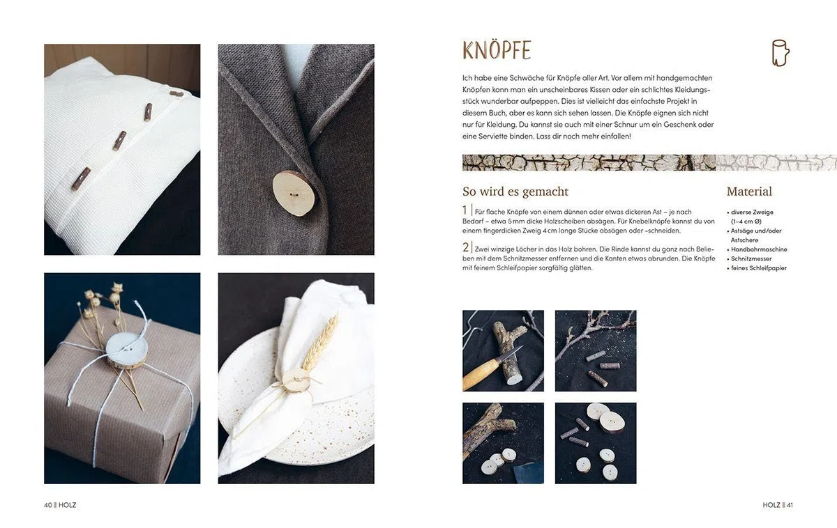 Werkstatt Natur: 50 DIY-Projekte mit Materialien aus der Natur