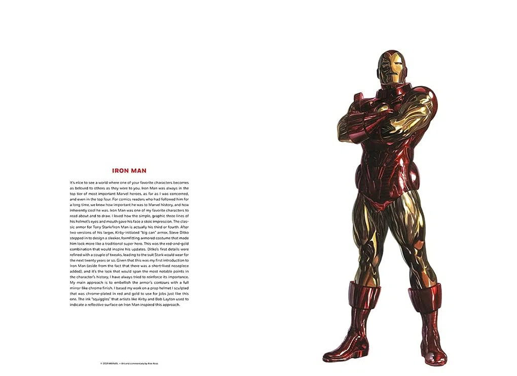 he Alex Ross Marvel Comics Poster Book: Featuring 35 removable, frameable prints plus giant poster