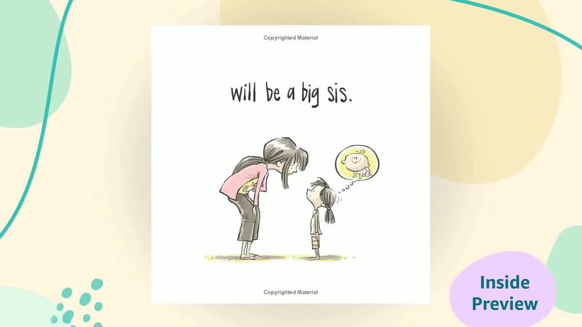 Little Miss, Big Sis Board Book: A Sweet Family Story About Becoming a Big Sister for Children (Ages 4–8)