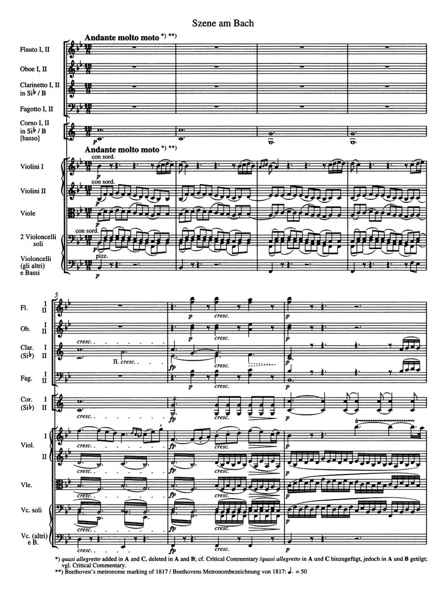 Sinfonie Nr. 6 F-Dur op. 68. Pastorale