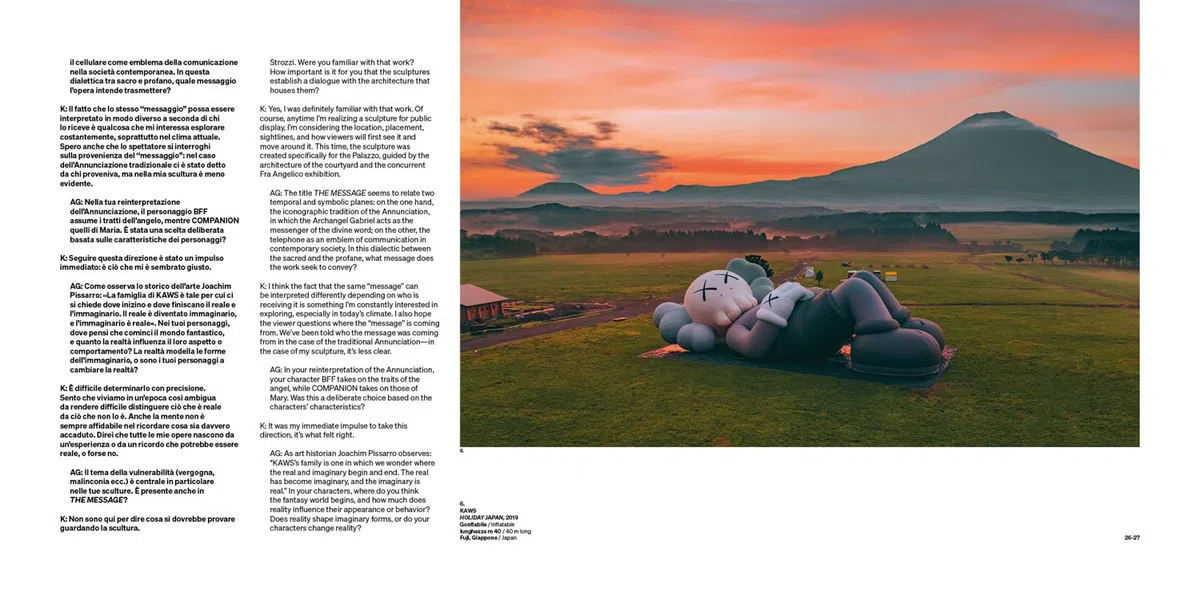 Kaws. The message. Ediz. italiana e inglese