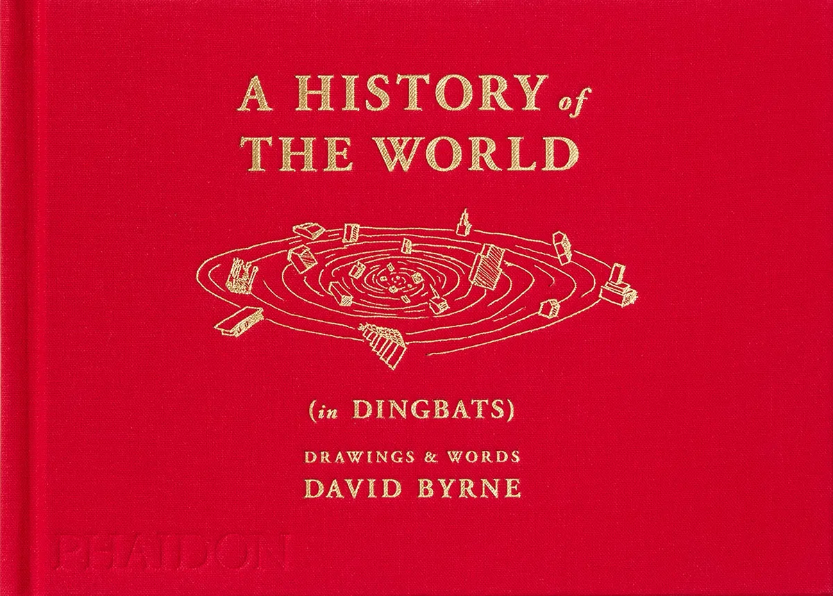 A history of the world (in dingbats): Drawings & Words