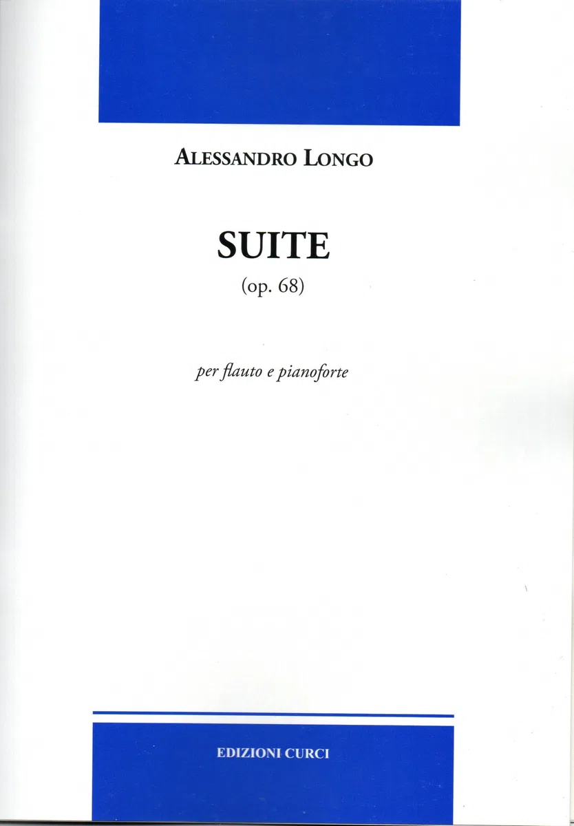 Alessandro Longo Suite op. 68 per flauto e pianoforte