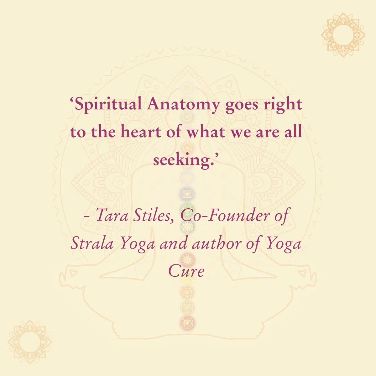 Spiritual Anatomy: Meditation, Chakras, and the Journey to the Center