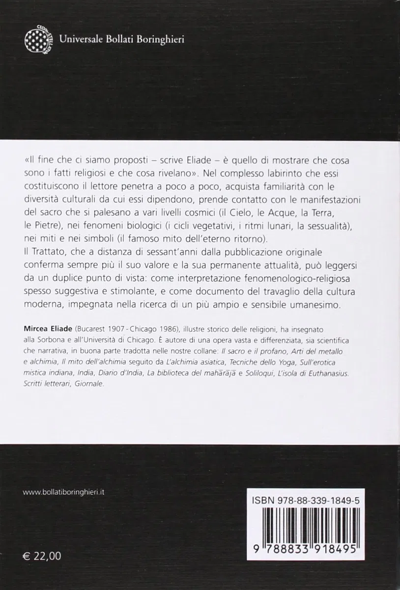 Trattato di storia delle religioni