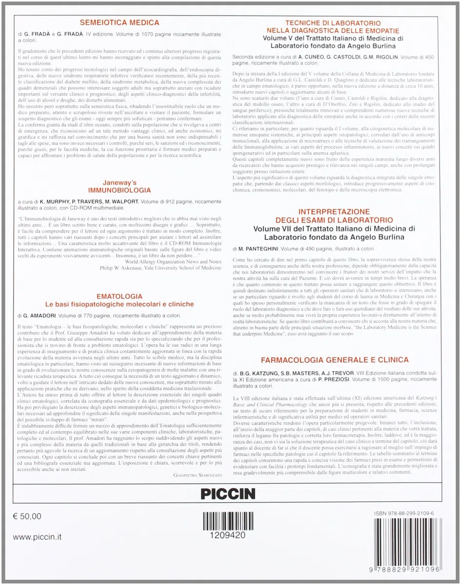 Medicina di laboratorio. La diagnosi di malattia nel laboratorio clinico