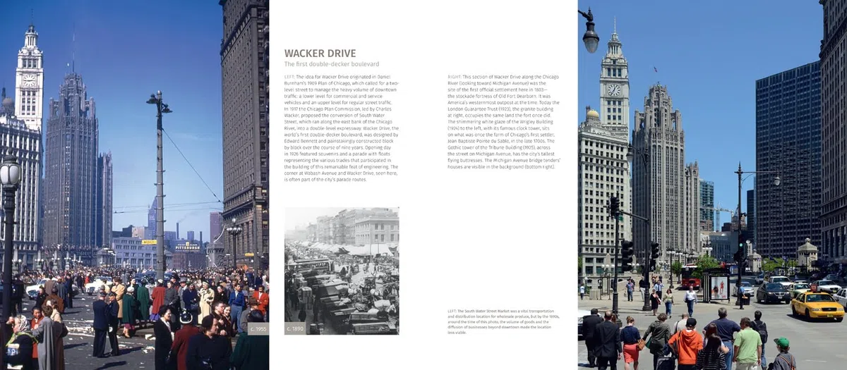 Then And Now Chicago Then And Now: A comprehensive photographic guide to the hidden history, stories and architecture of the windy city