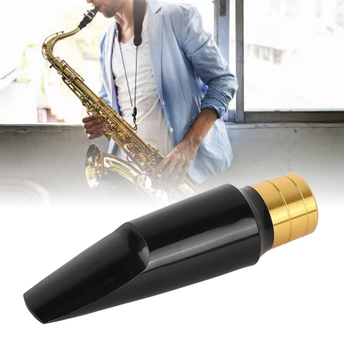 Bocchino per Sax Tenore, Facile da Suonare, Intonazione Accurata, Tono Ricco per Tutti gli Stili Musicali