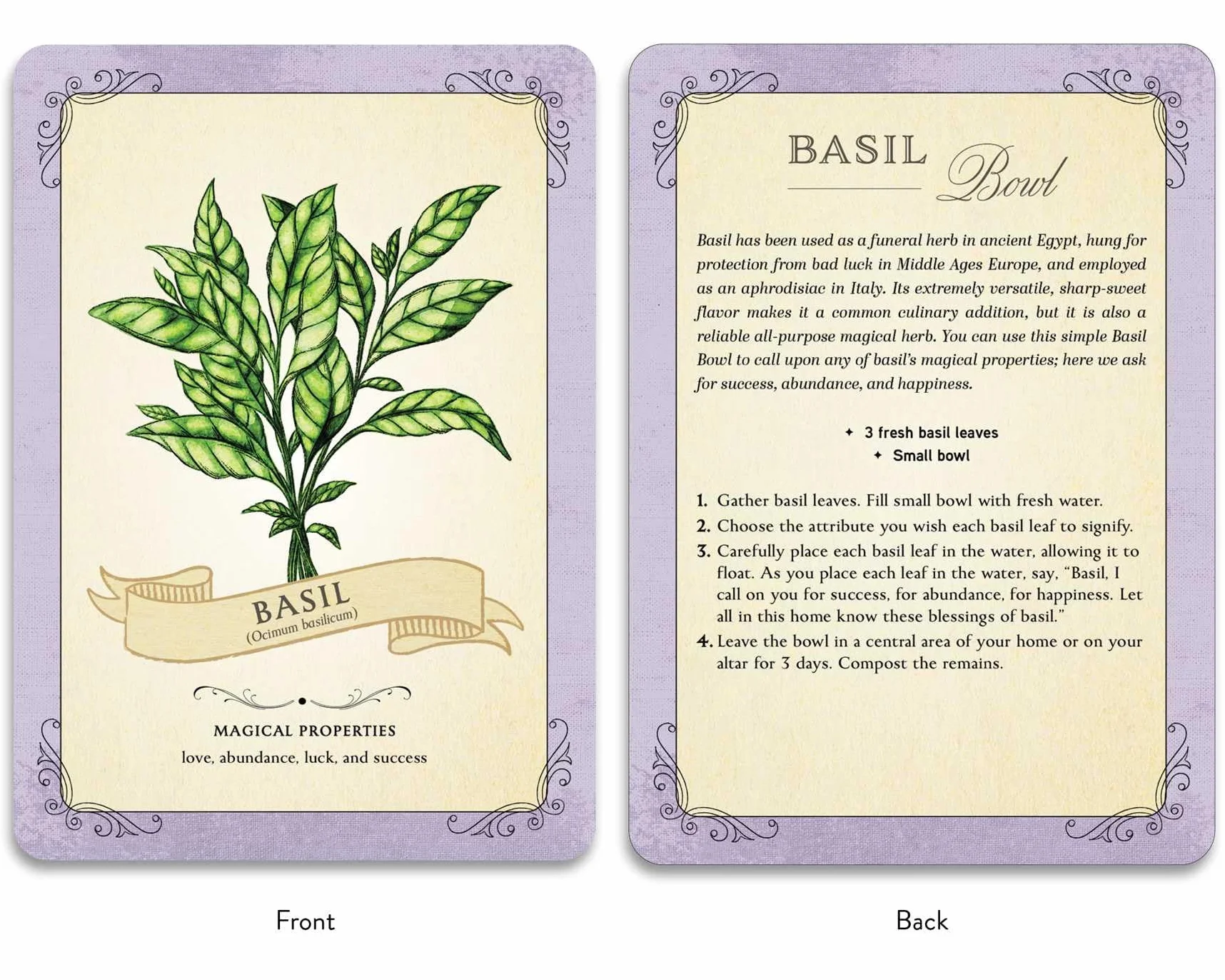 The Green Witch's Deck of Magical Herbalism : 50 of the Most Magical Plants, Herbs, and Flowers to Empower Your Craft