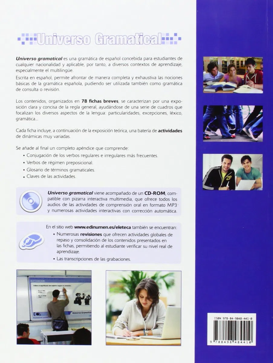 Universo gramatical. Ediz. internazionale. Per le Scuole superiori. Con CD-ROM: Gramatica De Referencia Para Estudiantes De Espanol
