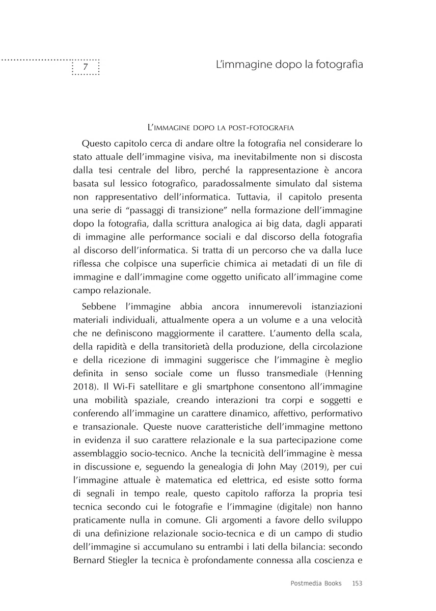 Dimenticare la fotografia
