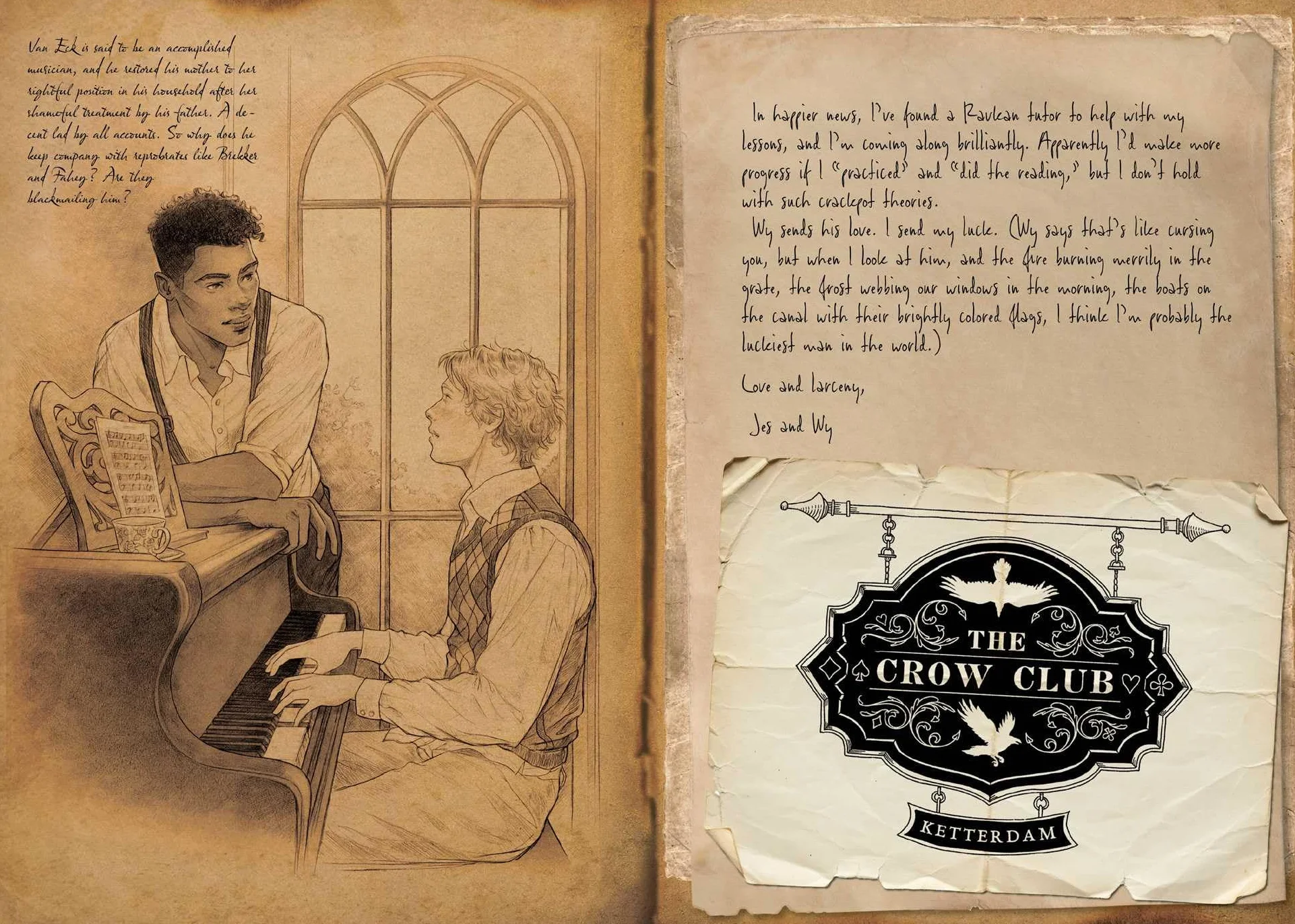 Six of Crows: a Darker Shore: Letters from Ketterdam