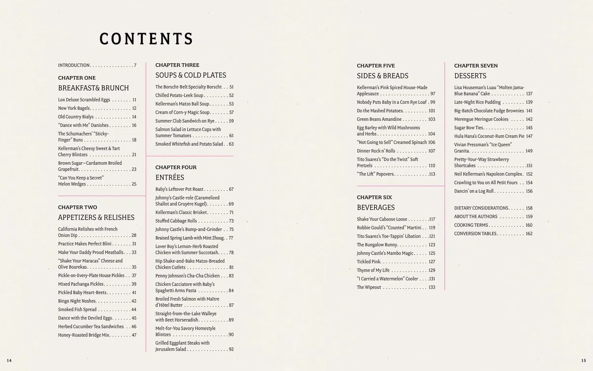 The Dirty Dancing Cookbook: Dishes and Drinks from Kellerman's Mountain House