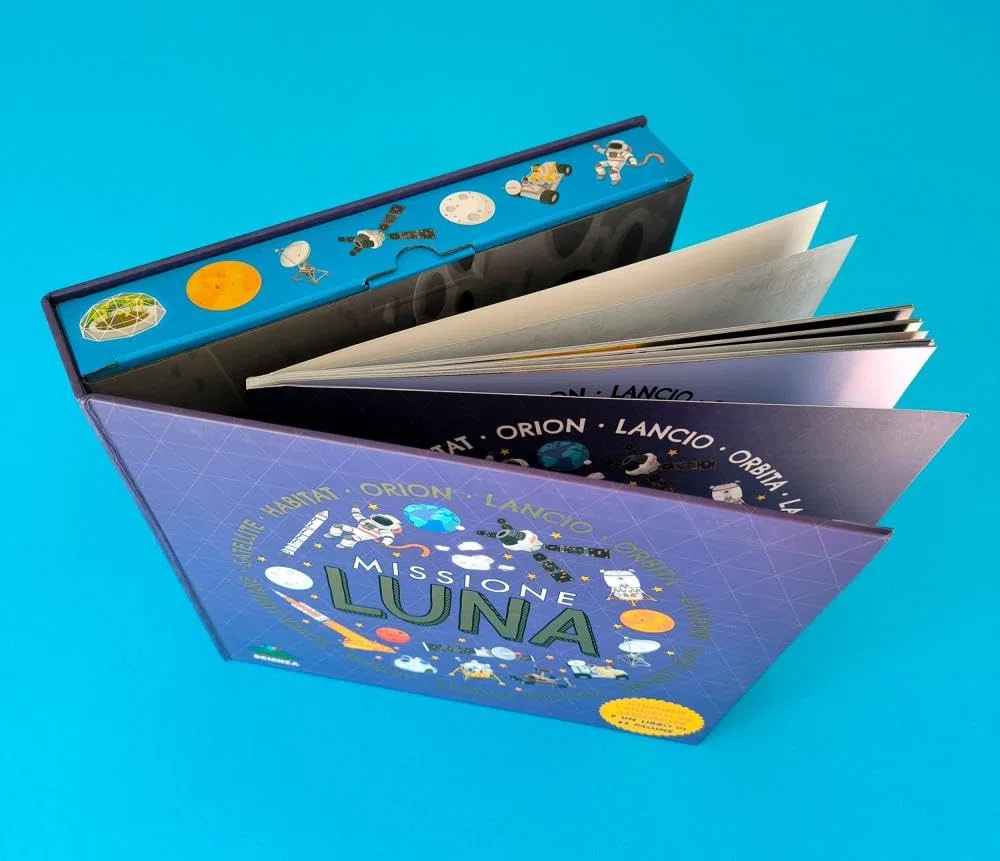 Missione luna. Ediz. a colori. Con modelli da costruire