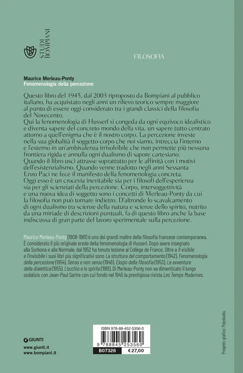 Fenomenologia della percezione