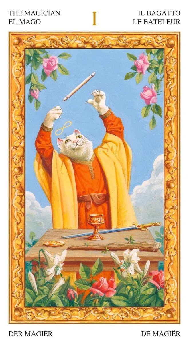 Tarocchi dei gatti bianchi. Con istruzioni