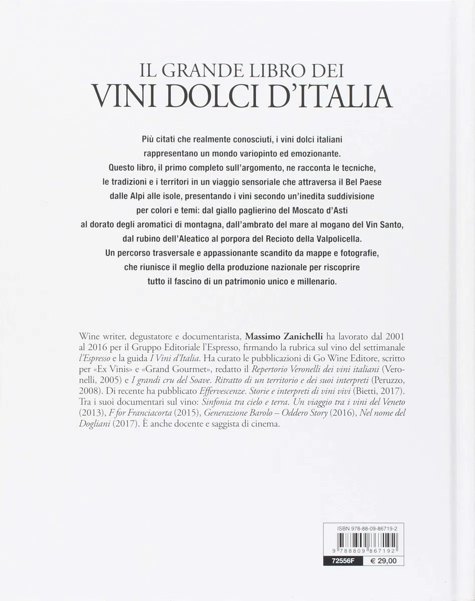 Il grande libro dei vini dolci d'Italia