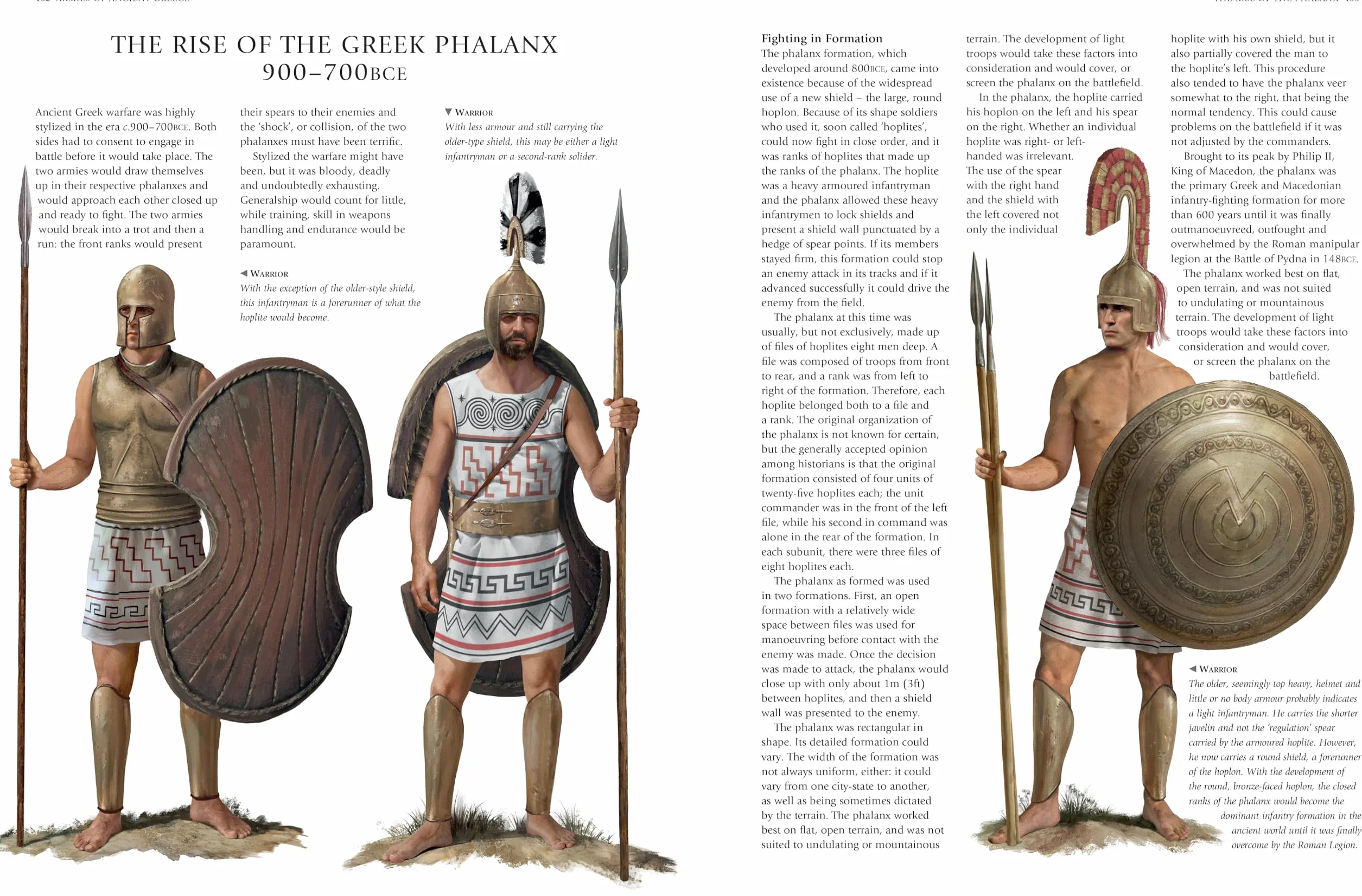 An Illustrated Encyclopedia of Uniforms of the Ancient Greek World: A Detailed Study of the Fighting Men of Classical Greece and the Ancient World, ... Myceneans, Spartans, Persians and Macedonians