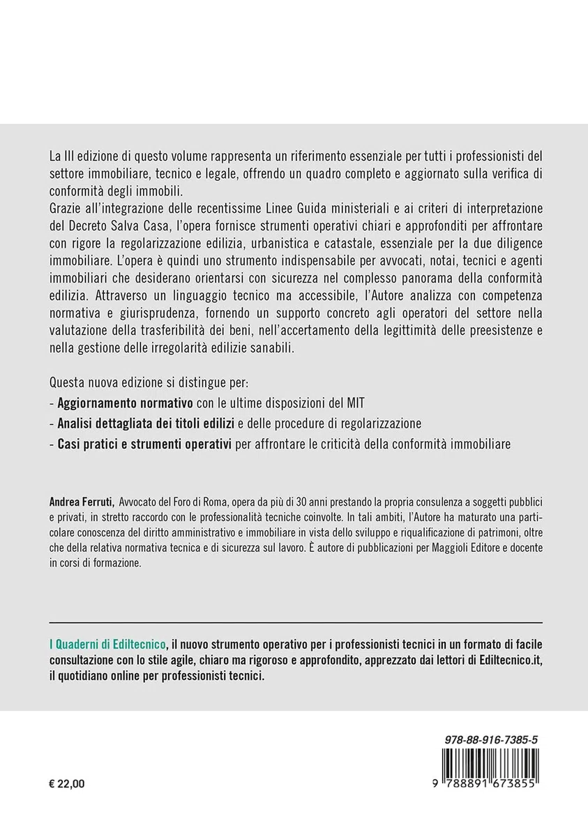 Le verifiche di conformità per la commercializzazione degli immobili