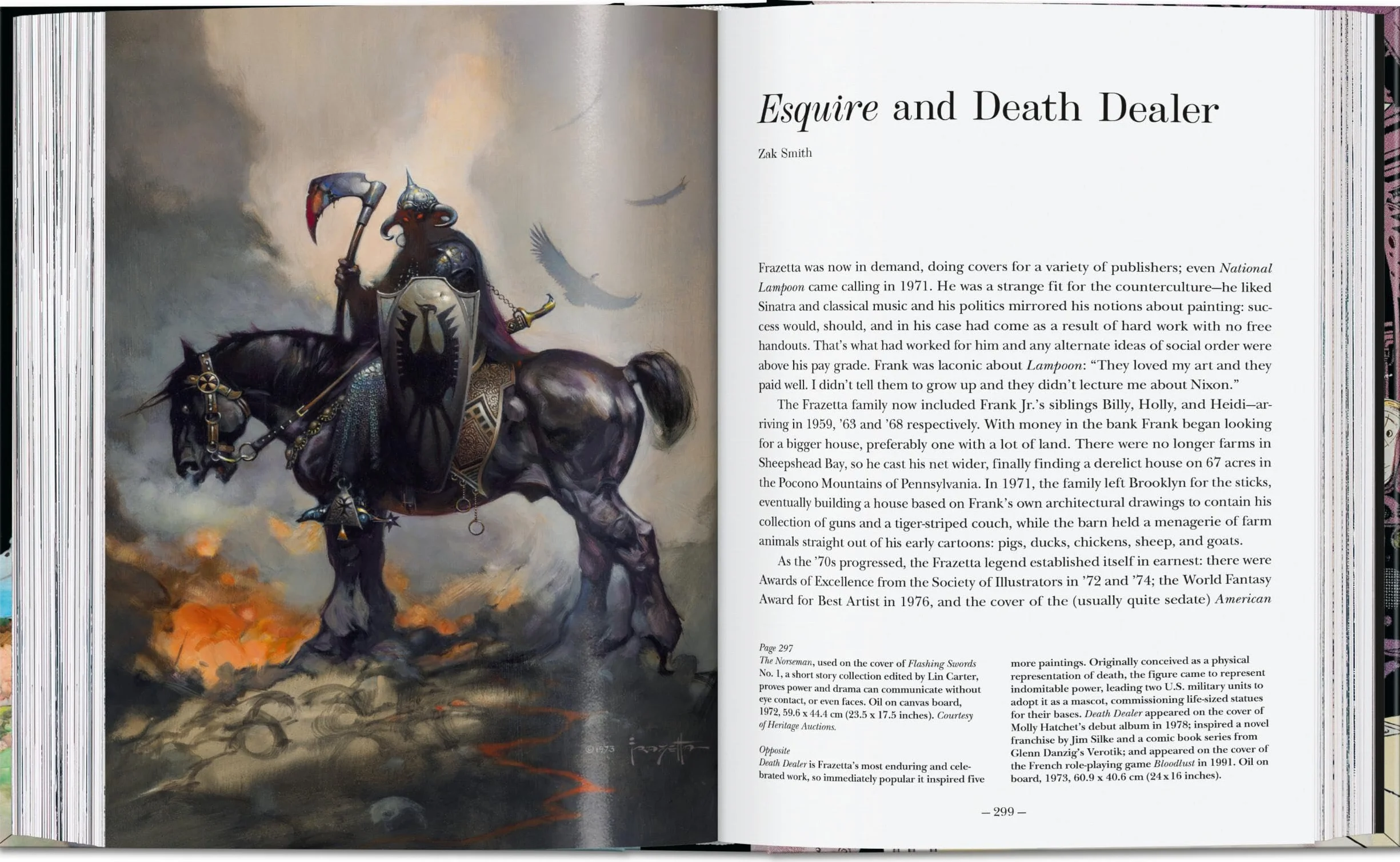 The Fantastic Worlds of Frank Frazetta: 45th Ed.