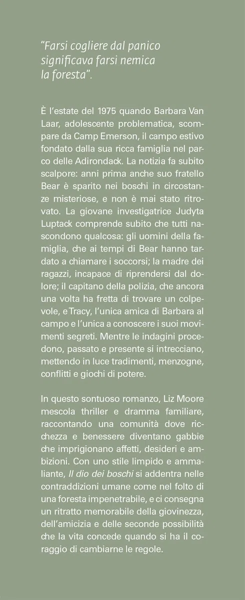 Il dio dei boschi