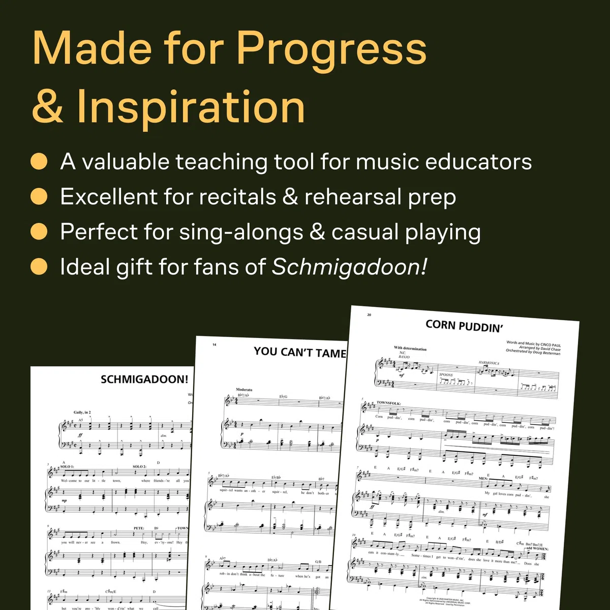 Schmigadoon: Music from the Apple Tv+; Original Series Schmigadoon: Vocal Selections