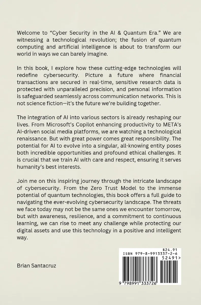 CYBERSECURITY IN THE AI & QUANTUM ERA