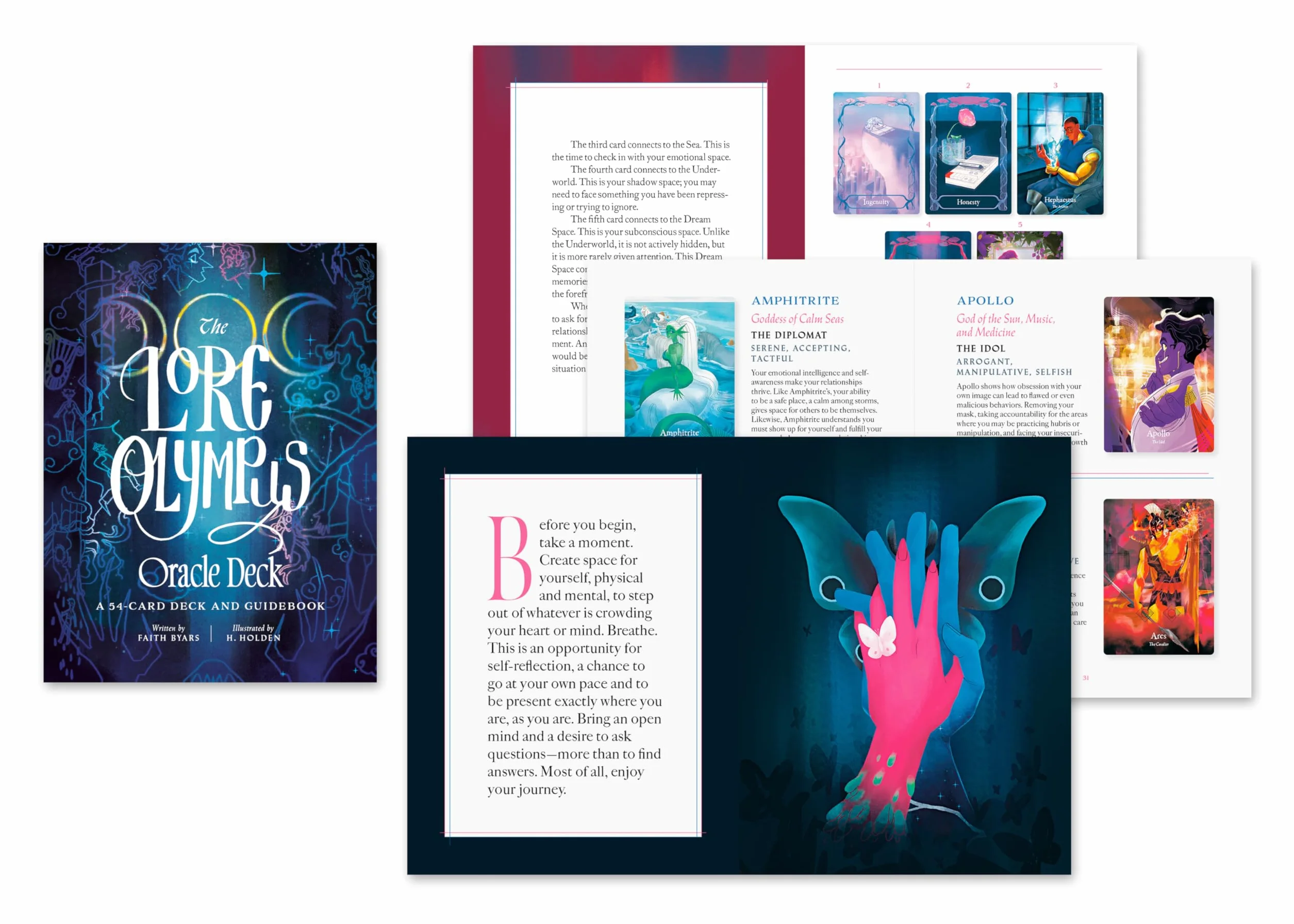The Lore Olympus Oracle Deck: A 54-card Deck and Guidebook